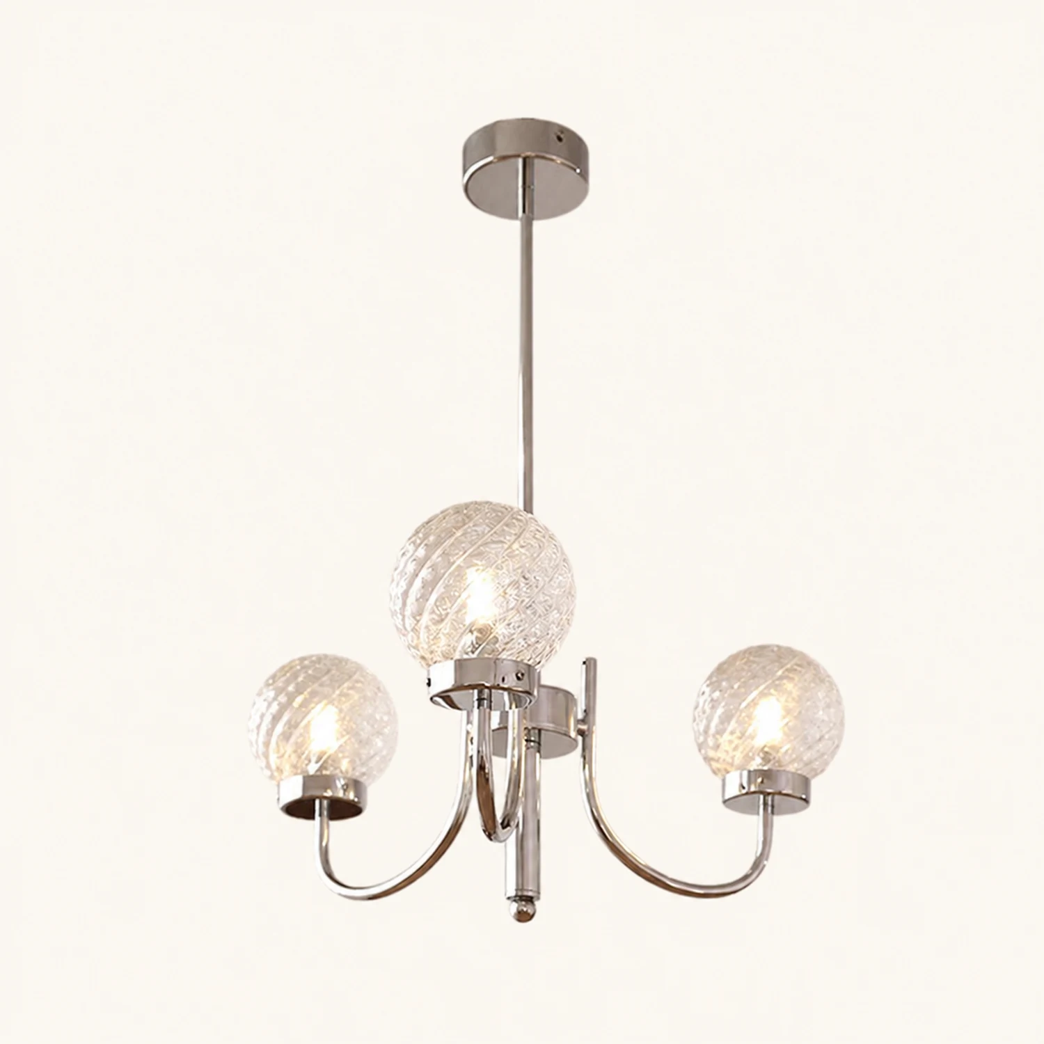 Light Luxury Glass Ball Bedroom Chandeliers - Lumpaz