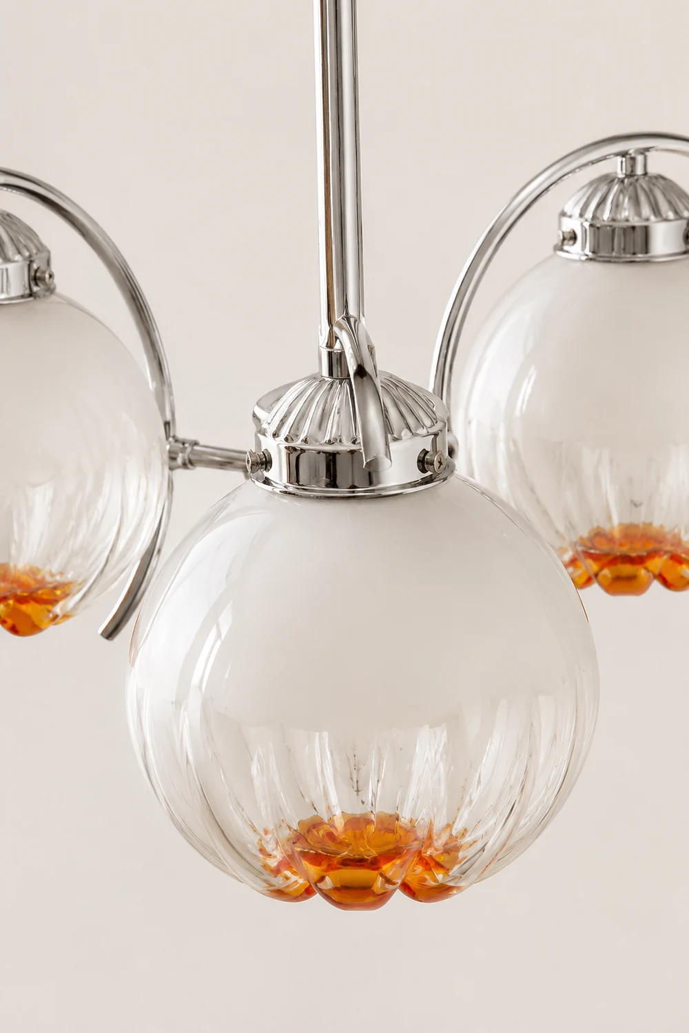 Modern Classic Flower Shape Glass Chandelier - Lumpaz