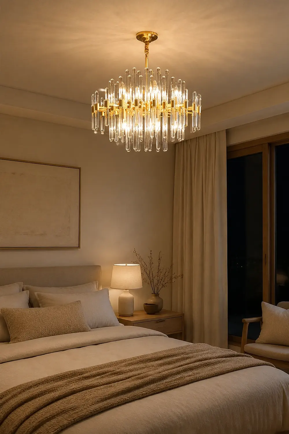 Light Luxury Crystal Post-Modern Chandelier - Lumpaz