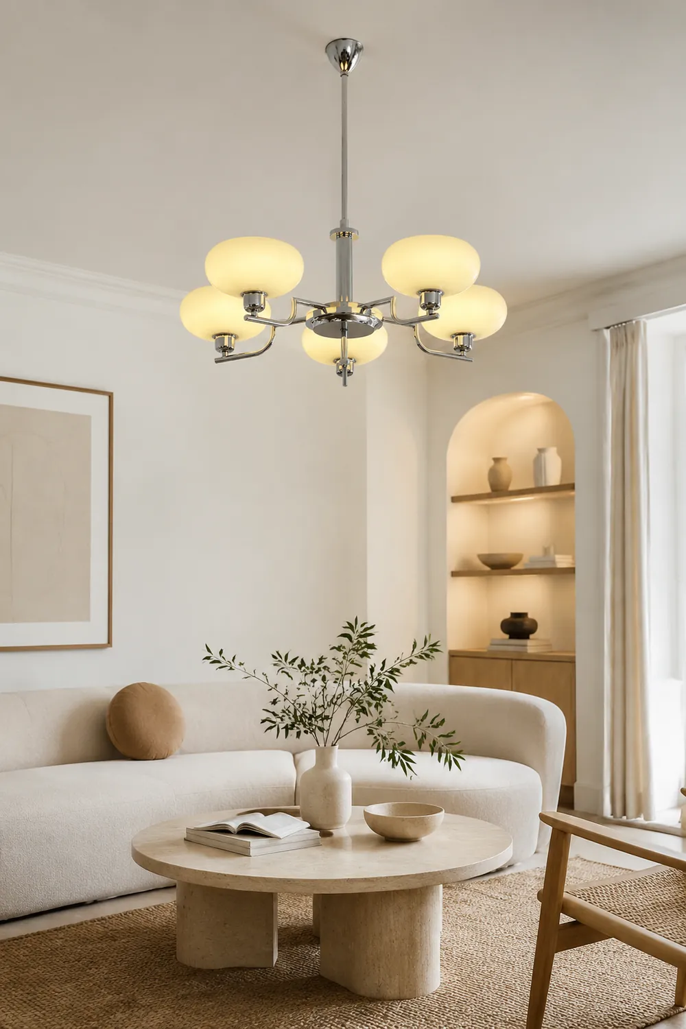 Medieval Designer Glass Chandelier Lights - Lumpaz