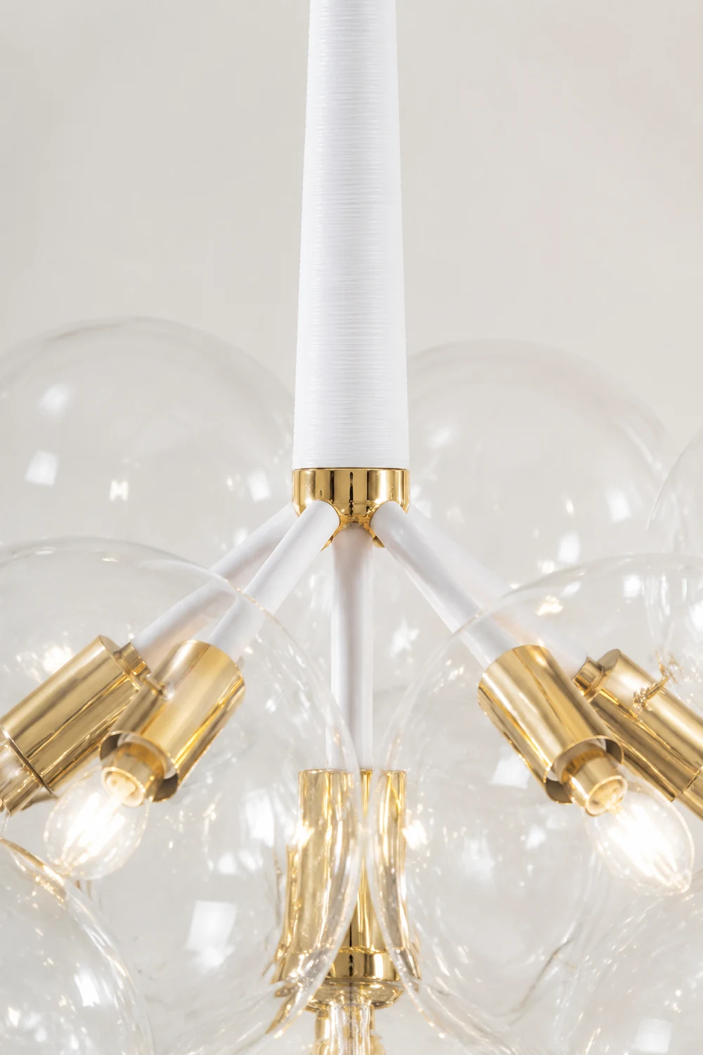 Large Glass Bubble Chandelier for Living Room - Lumpaz