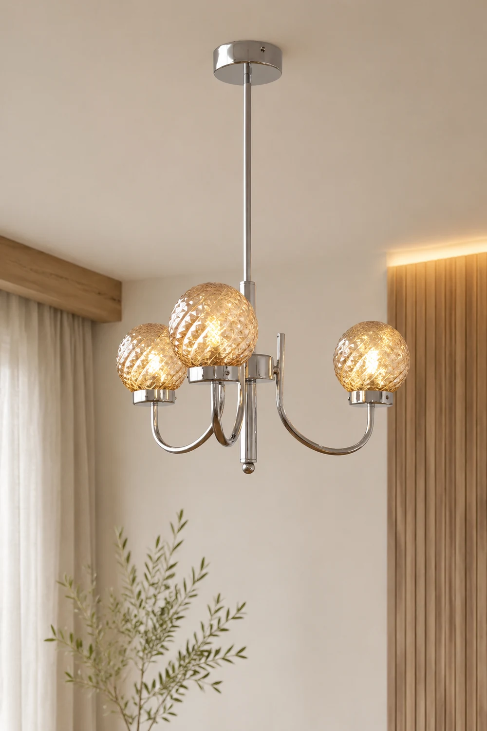 Light Luxury Glass Ball Bedroom Chandeliers - Lumpaz