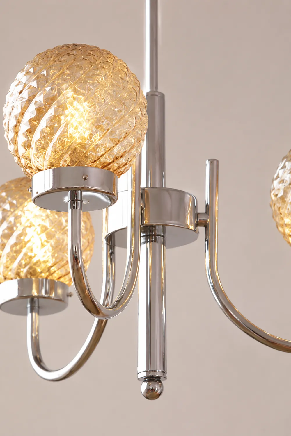 Light Luxury Glass Ball Bedroom Chandeliers - Lumpaz