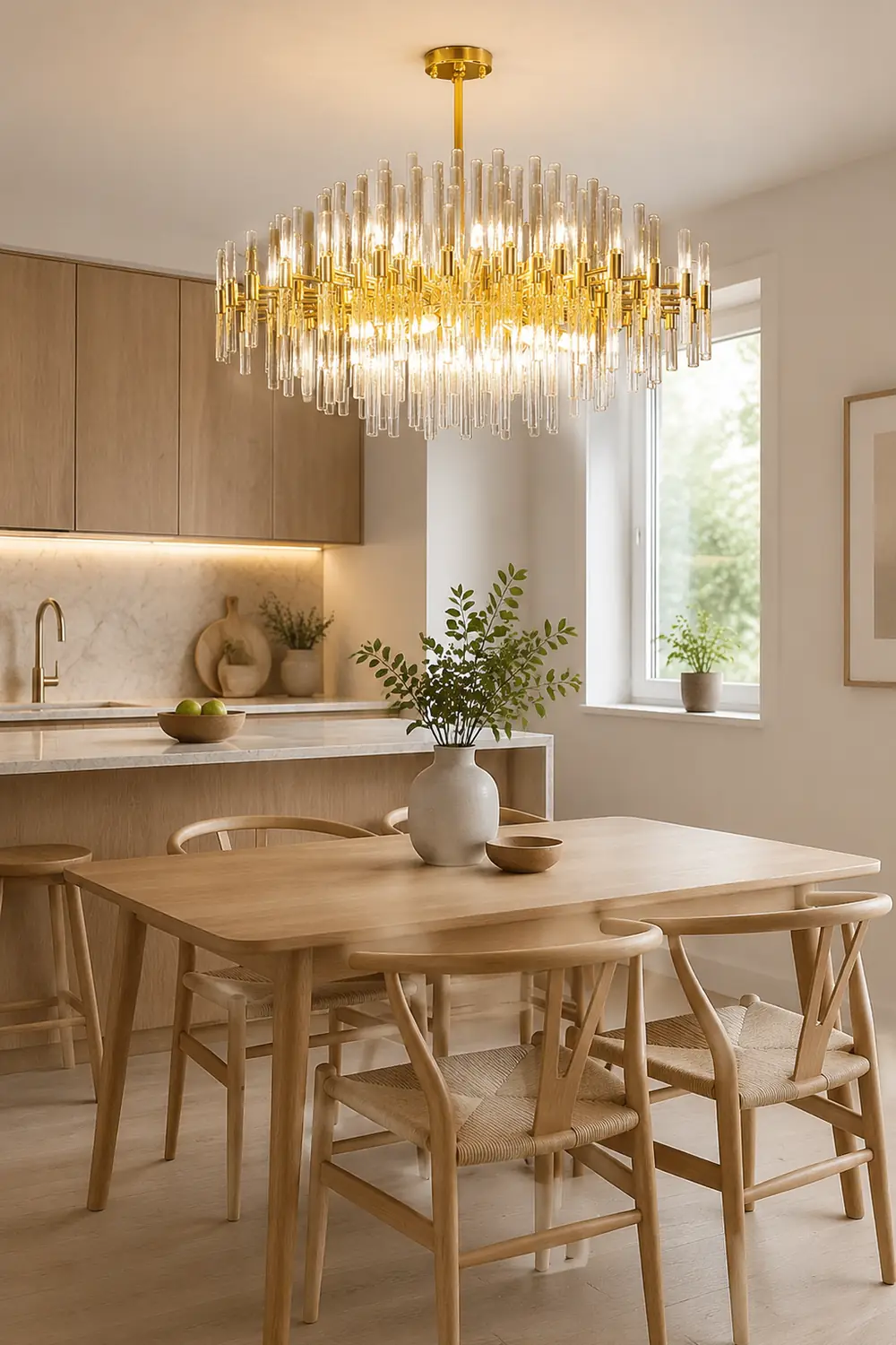 Light Luxury Crystal Post-Modern Chandelier - Lumpaz