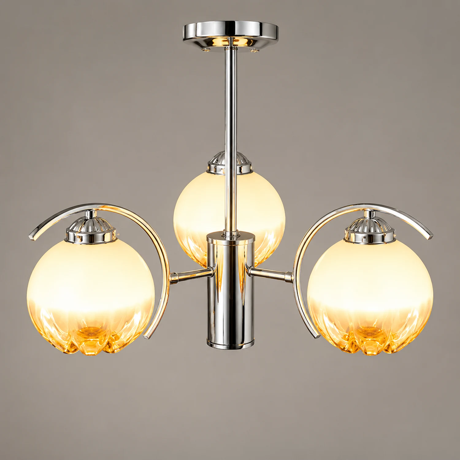 Modern Classic Flower Shape Glass Chandelier - Lumpaz