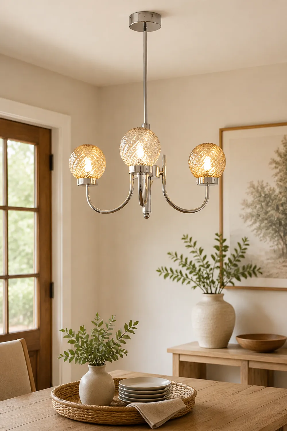 Light Luxury Glass Ball Bedroom Chandeliers - Lumpaz