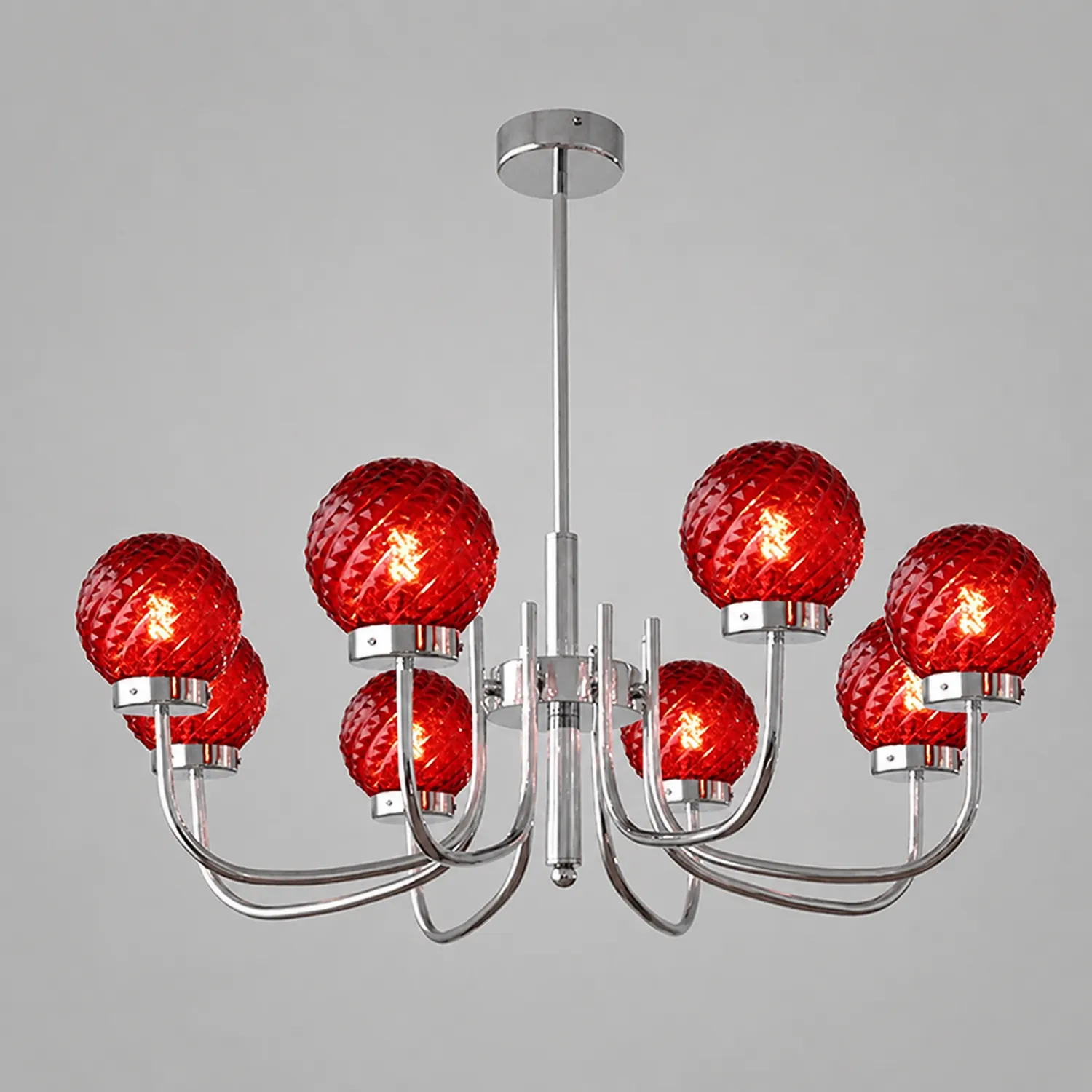 Light Luxury Glass Ball Bedroom Chandeliers - Lumpaz
