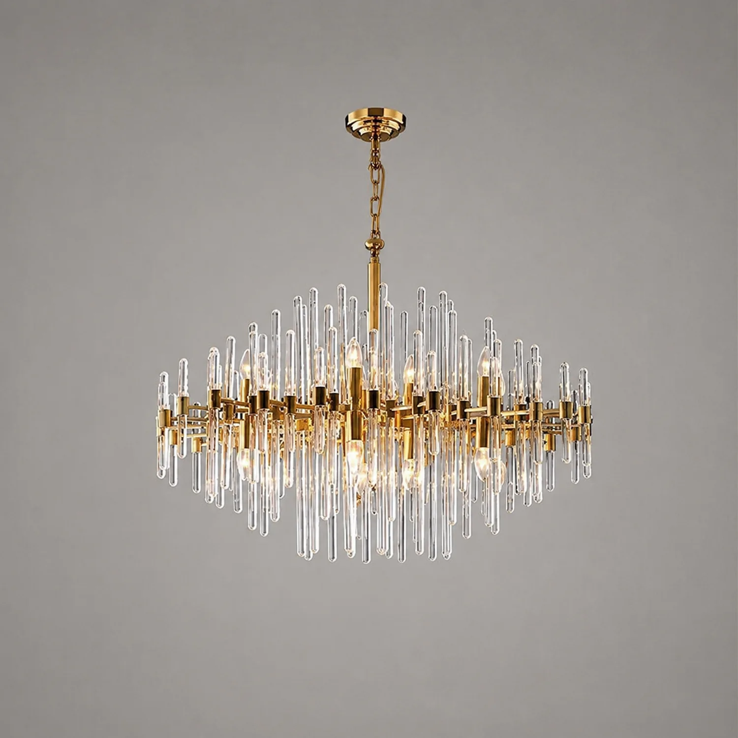 Light Luxury Crystal Post-Modern Chandelier - Lumpaz
