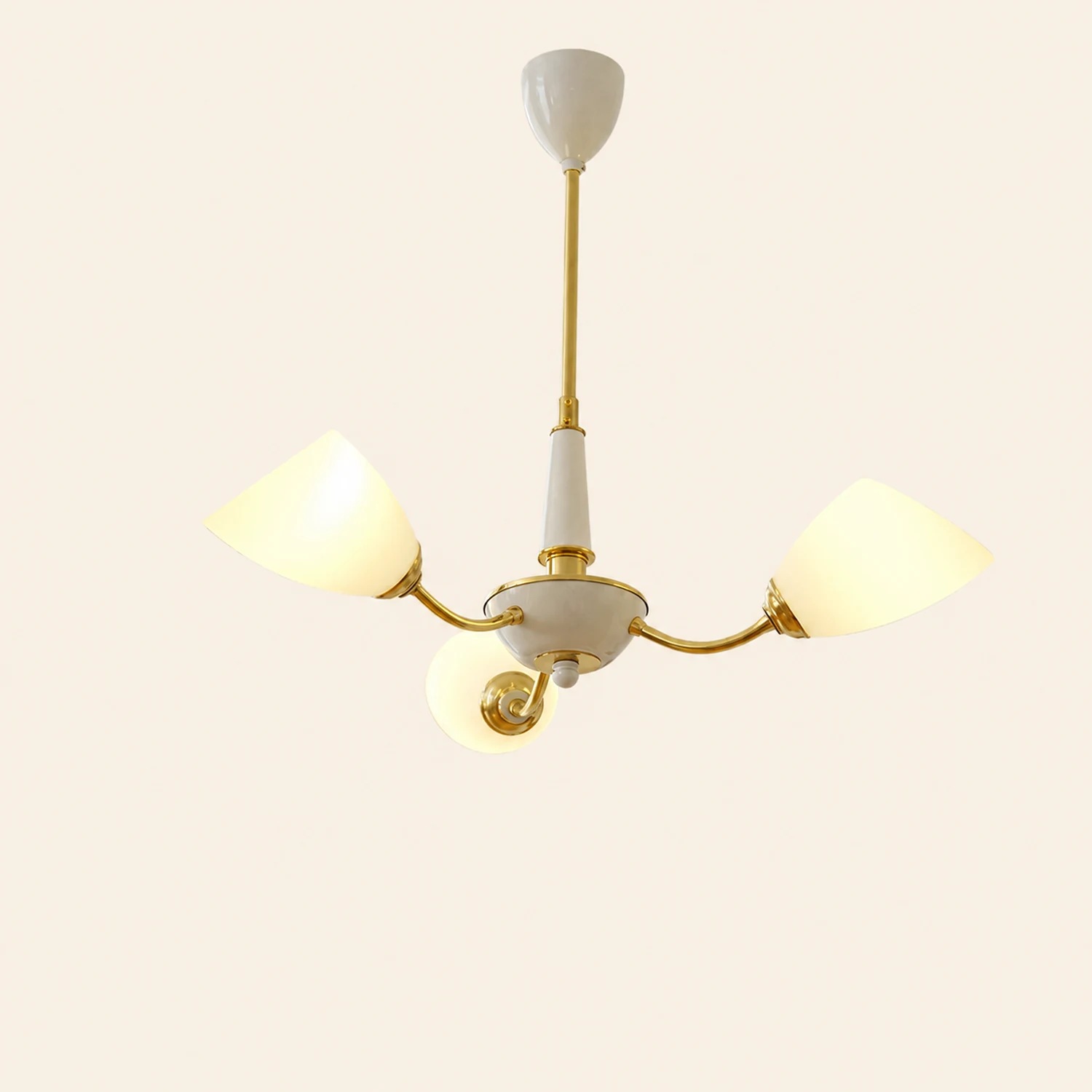 Medieval Modern Simple Black Bedroom Chandelier - Lumpaz