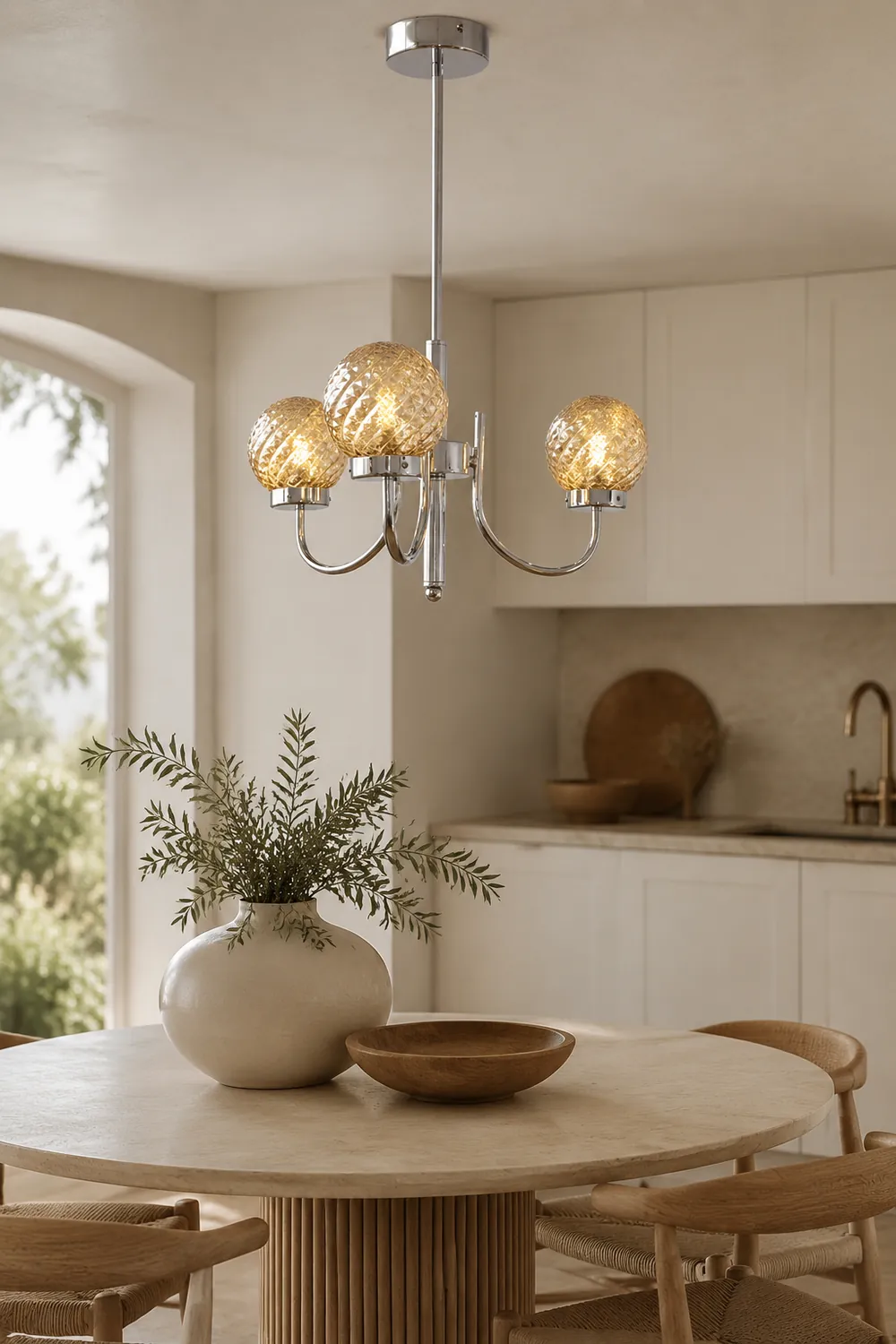 Light Luxury Glass Ball Bedroom Chandeliers - Lumpaz