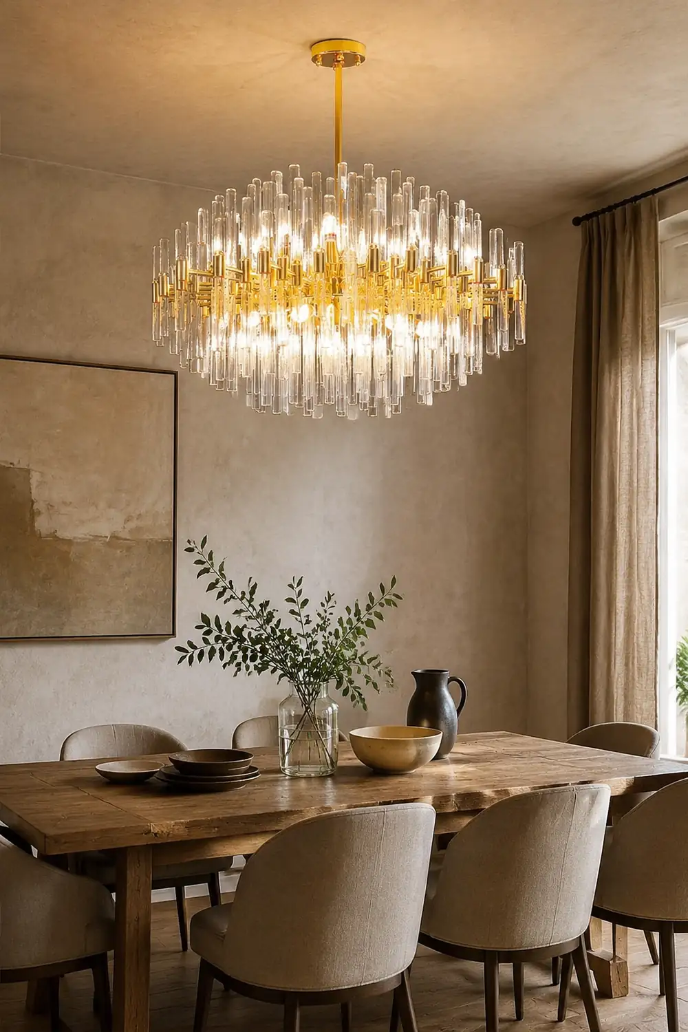 Light Luxury Crystal Post-Modern Chandelier - Lumpaz