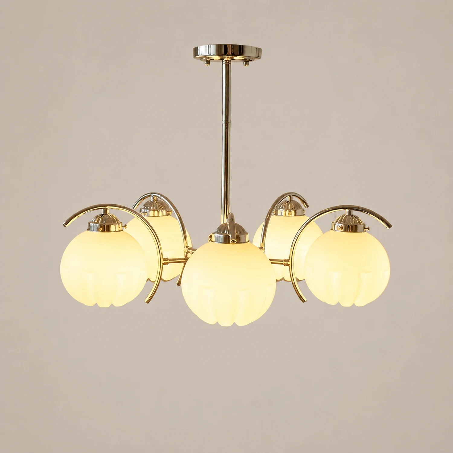 Modern Classic Flower Shape Glass Chandelier - Lumpaz
