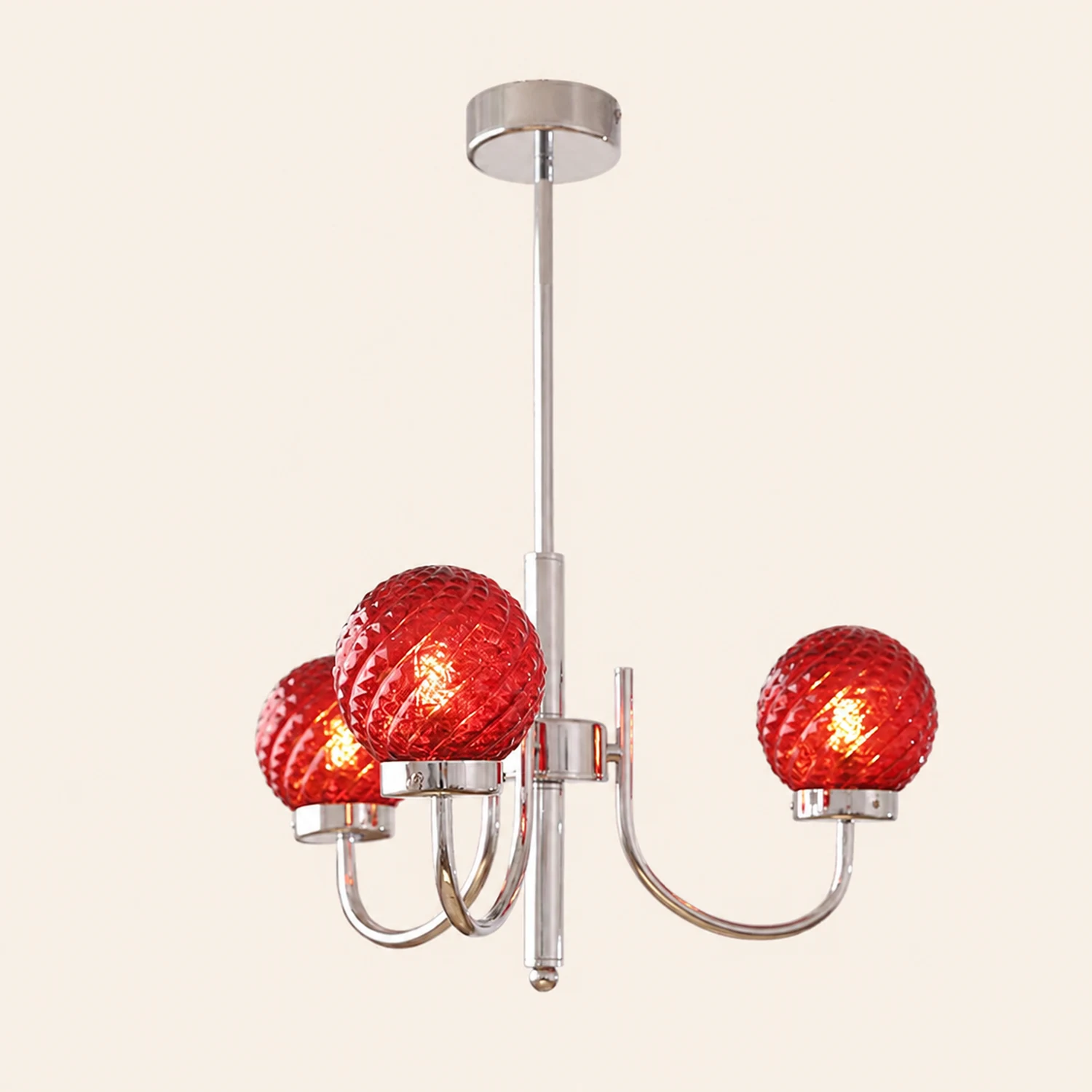 Light Luxury Glass Ball Bedroom Chandeliers - Lumpaz