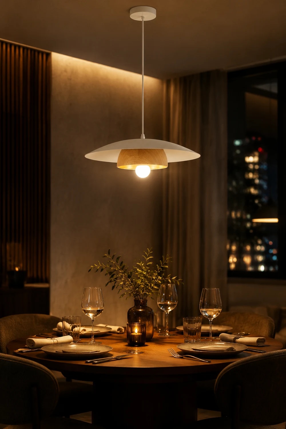 Nordic Style Flying Saucer Pendant Hanging Light - Lumpaz