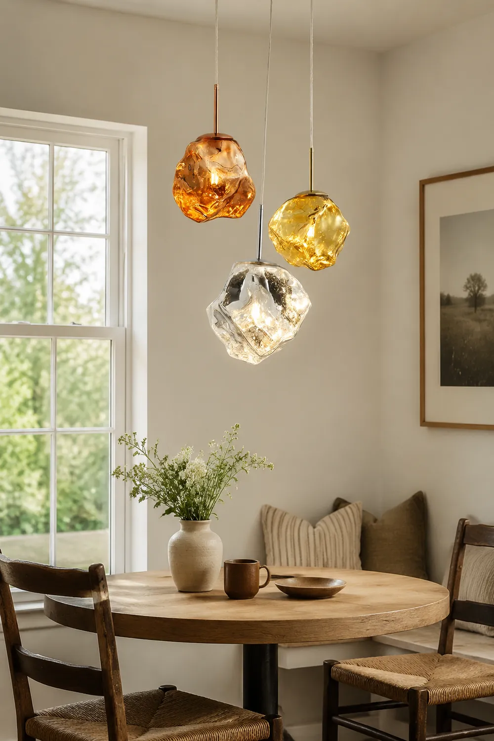Creative Lava Glass Pendant Lamp - Lumpaz