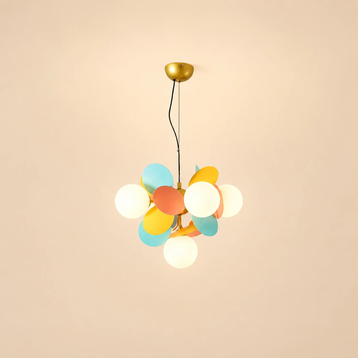 Modern Multicolored Flower-Branch Shaped Ceiling Chandelier Light - Lumpaz