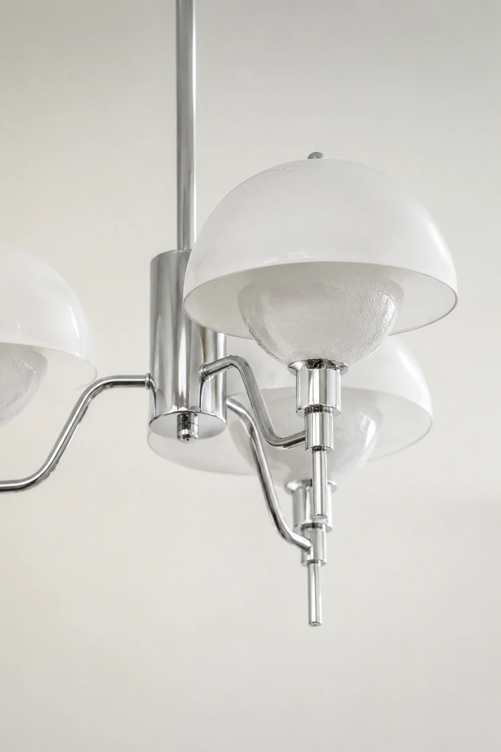 French White Cream Mushroom Chandelier - Lumpaz