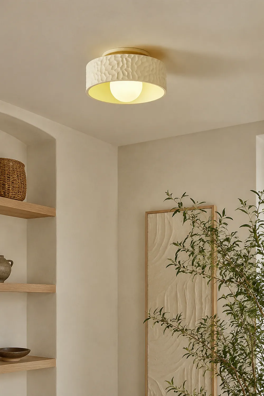 Wabi-sabi Ceiling Lamp Simple Creativity Ceiling Light - Lumpaz