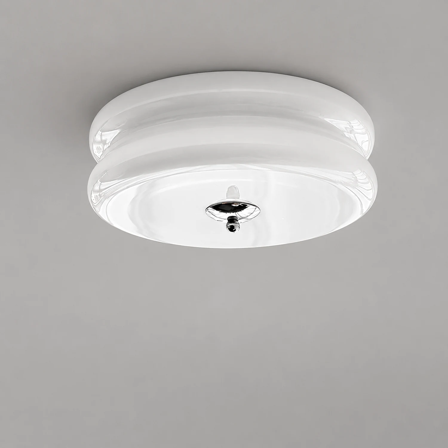 Art Deco Cream Cake Ceiling Light - Lumpaz