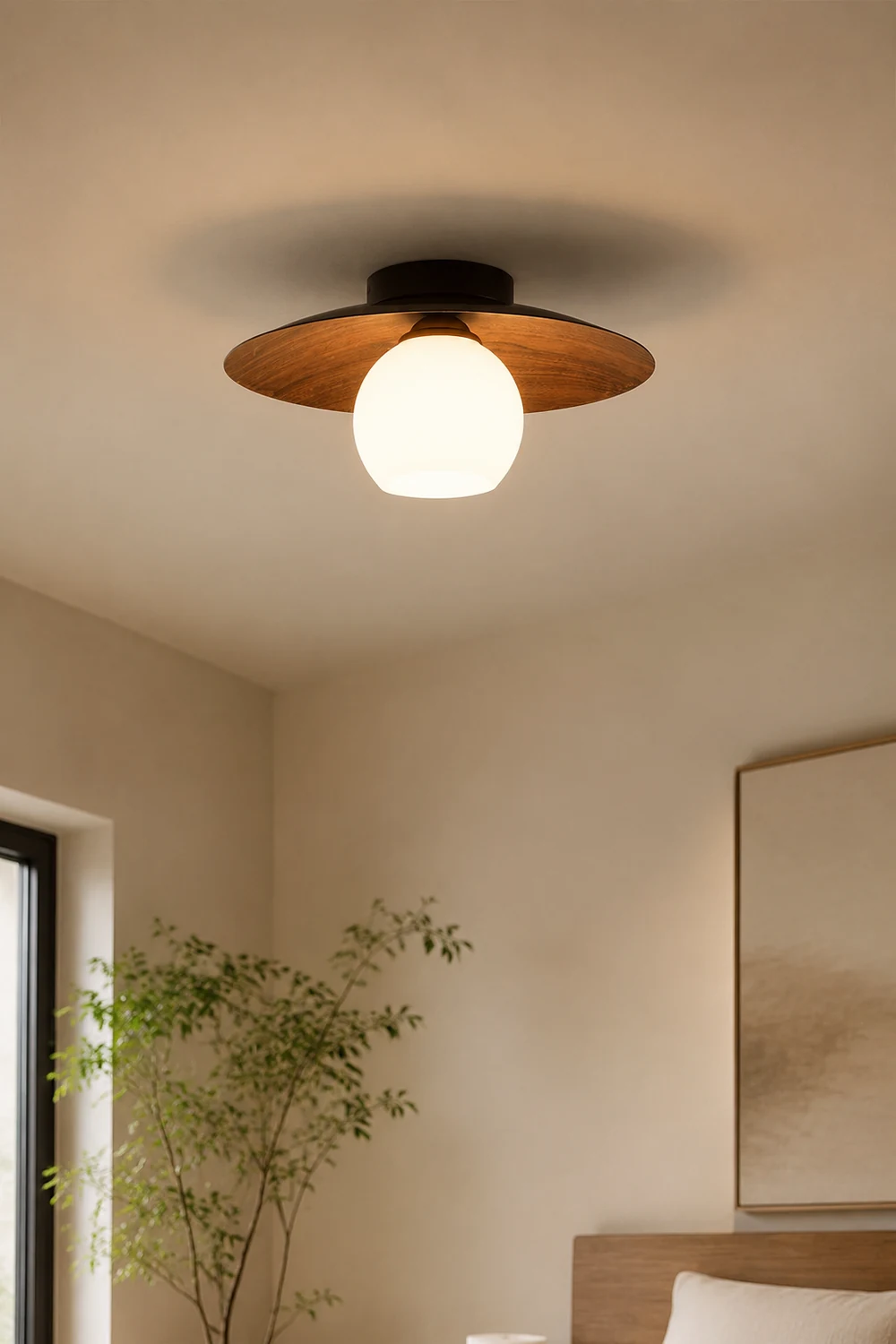 Modern Chinese Style Bedroom Ceiling Lamps - Lumpaz