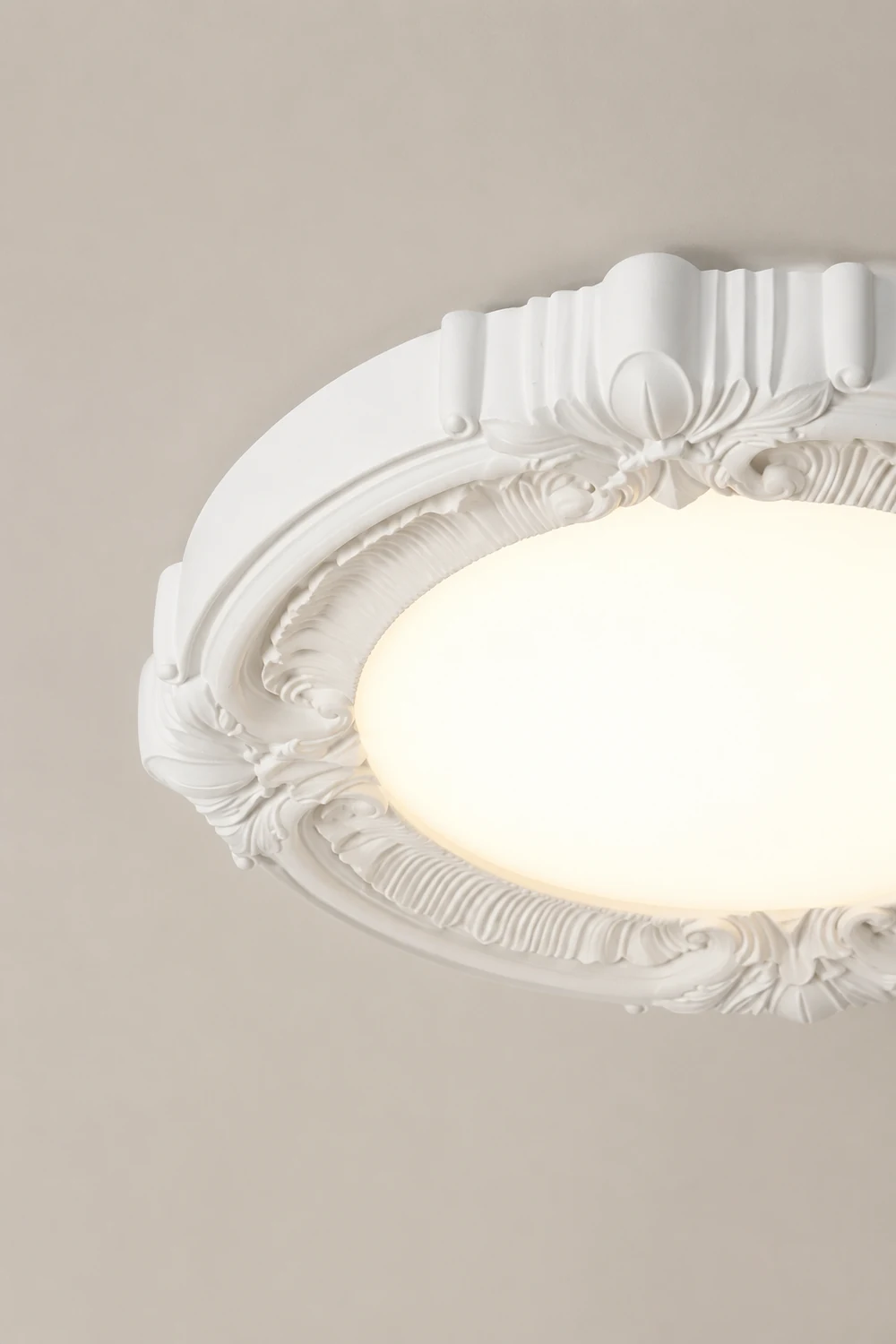 French Retro LED Ceiling Light For Bedroom - Lumpaz