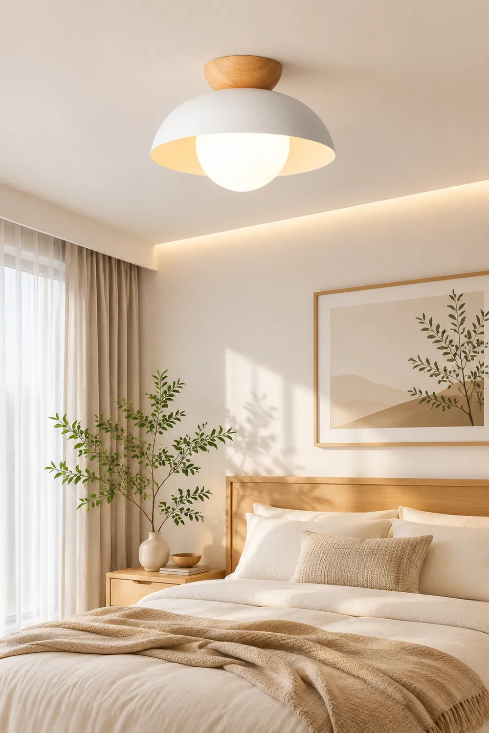 Modern Minimalist Eco-friendly Ceiling Light - Lumpaz