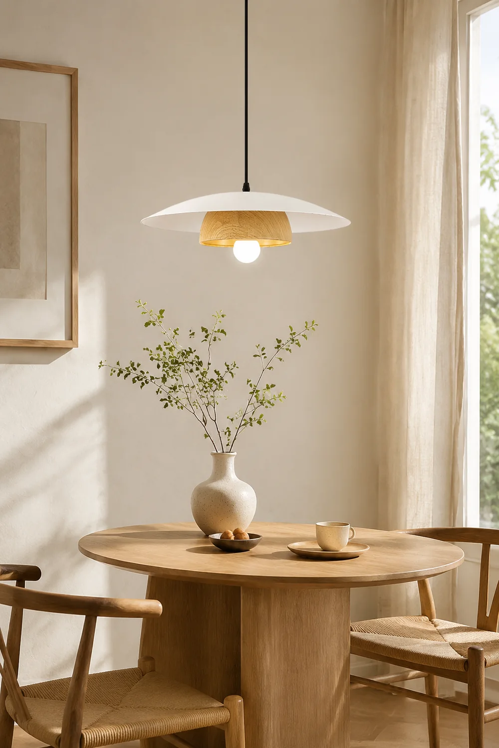 Nordic Style Flying Saucer Pendant Hanging Light - Lumpaz