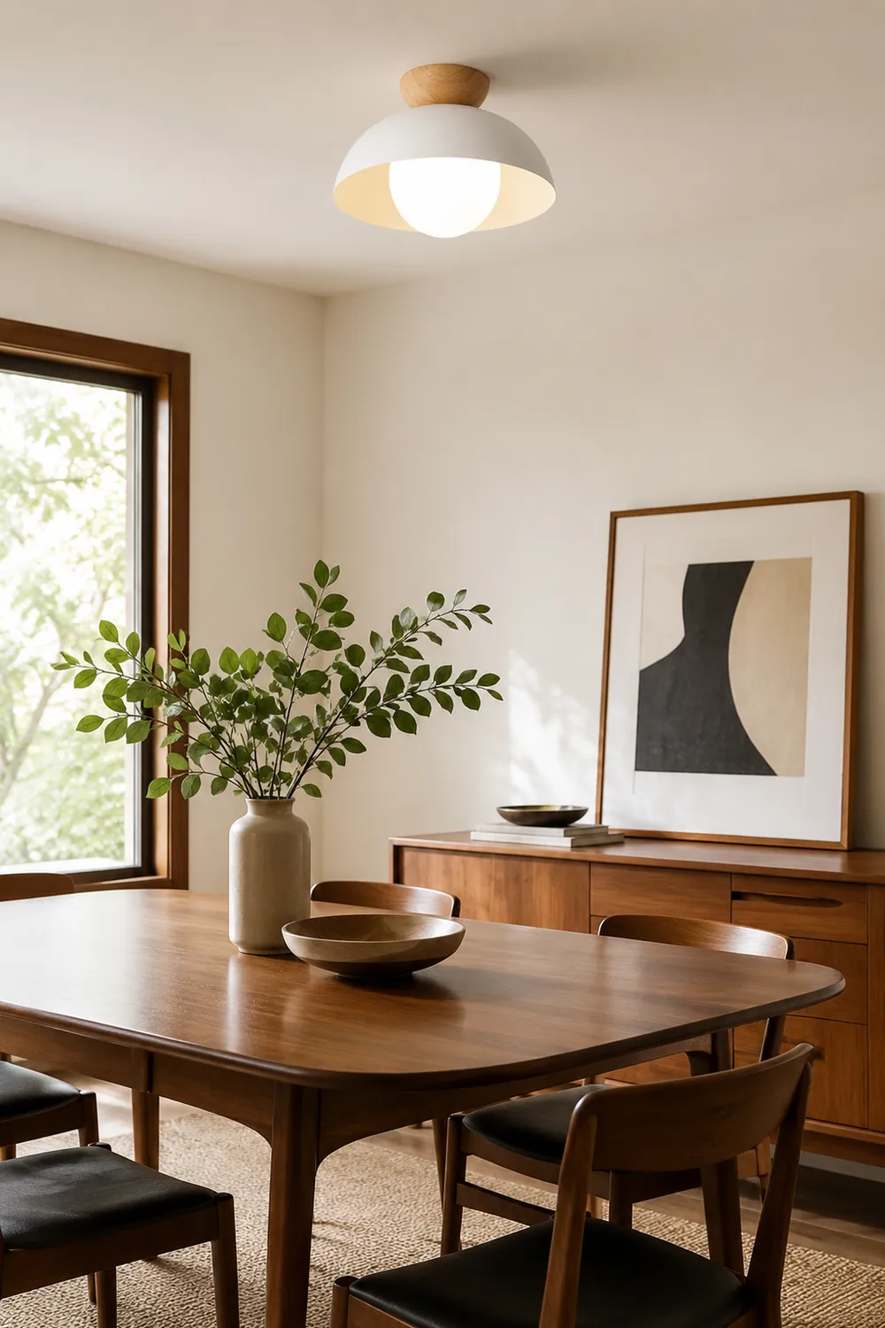 Minimalist Eco-friendly Metal Ceiling Light - Lumpaz