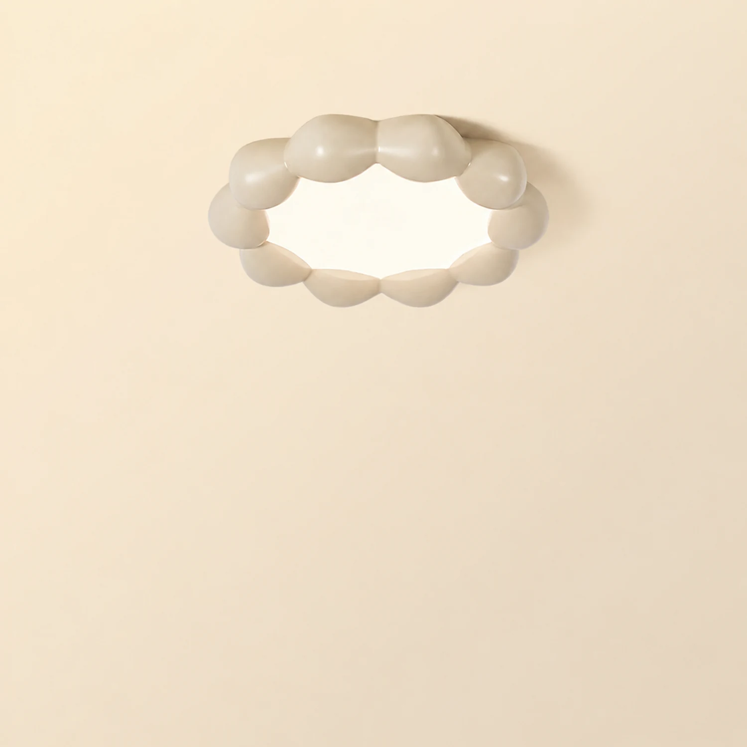 Minimalist Modern Resin Ceiling Light - Lumpaz