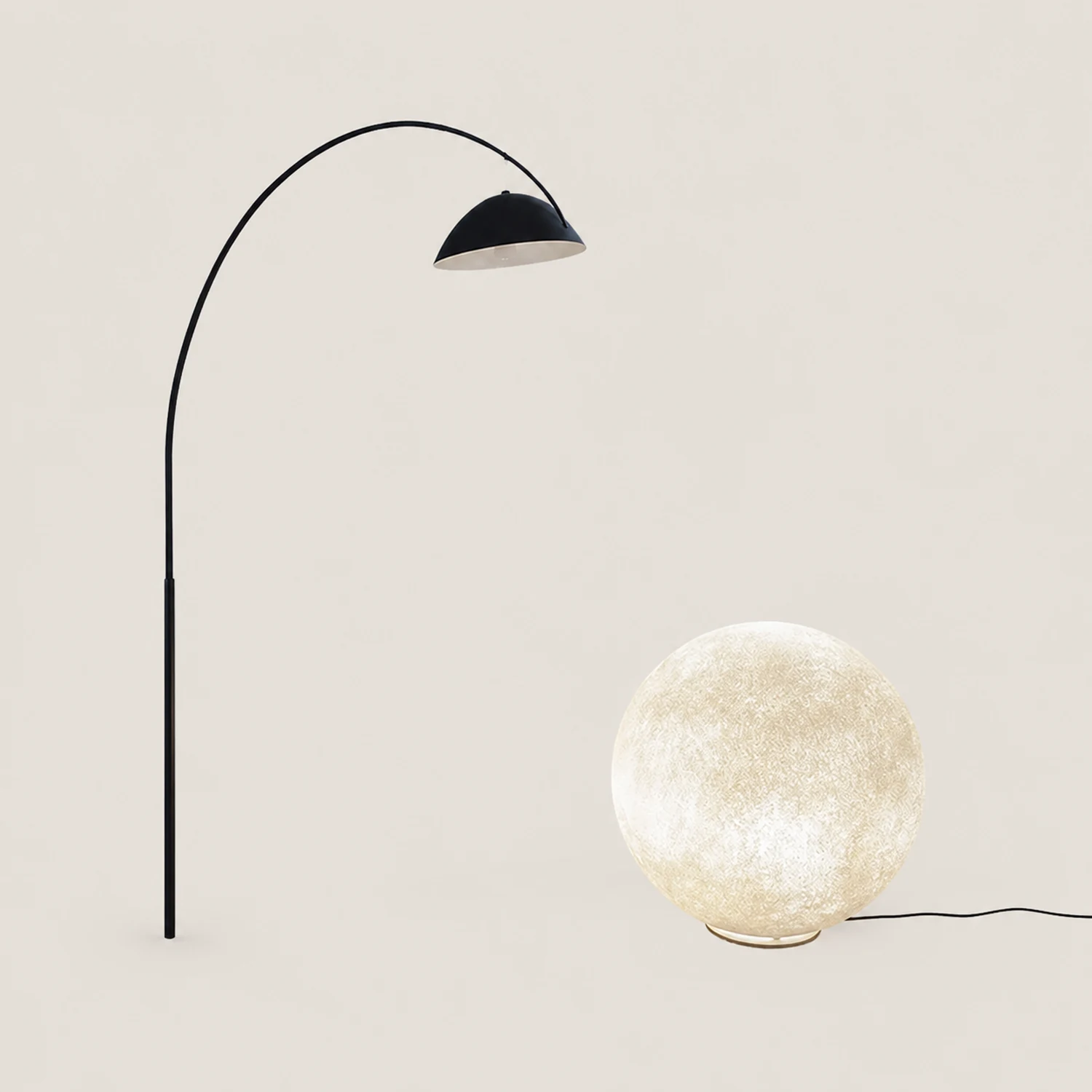 Creative Moon Pendant Light Ball Floor Lamp - Lumpaz