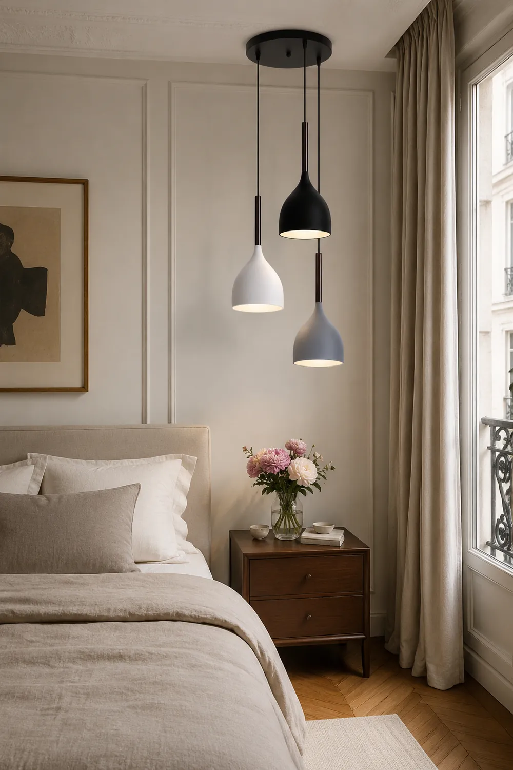 Modern Metal Triple Pendant Lights - Lumpaz