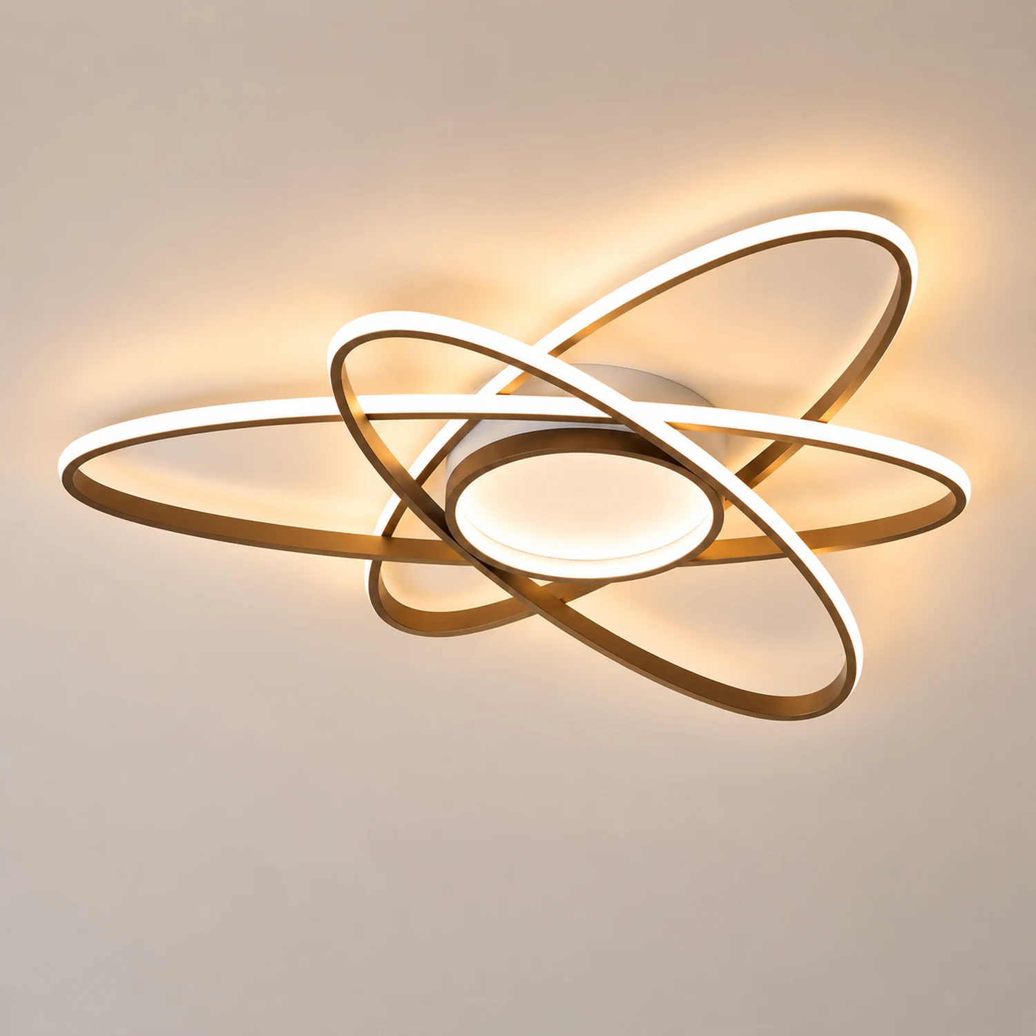 Modern Geometrical Led Ceiling Light - Lumpaz