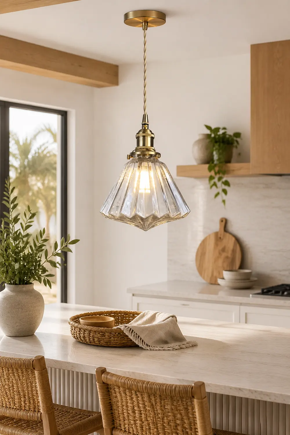 Modern Diamond Glass Pendant Lights - Lumpaz