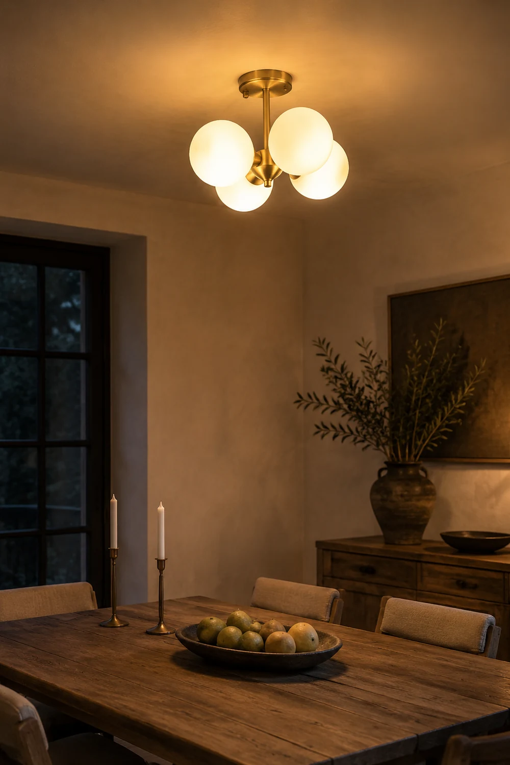 LED Glass Ball Ceiling Lamp - Lumpaz
