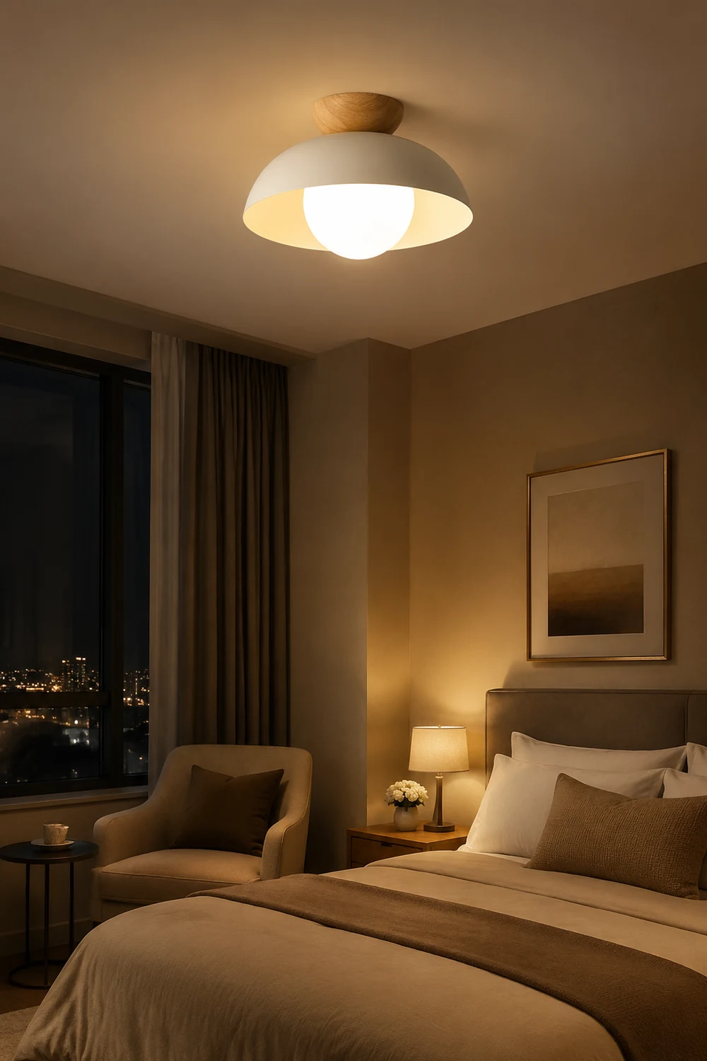 Modern Minimalist Eco-friendly Ceiling Light - Lumpaz