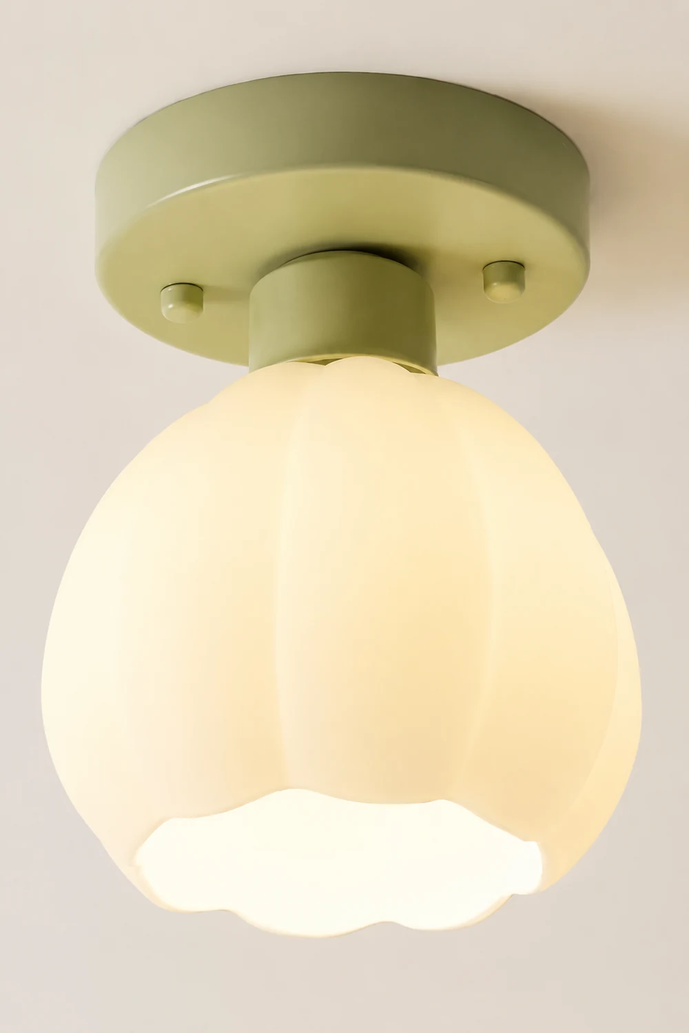 Cream Pumpkin Creative Corridor Aisle Ceiling Light - Lumpaz