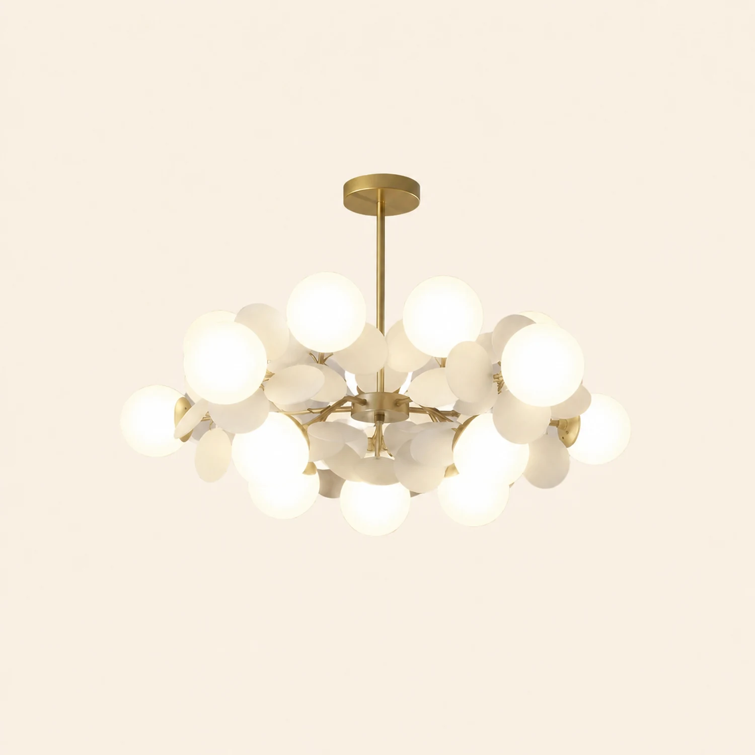 Nordic Multicolored Flower Branch Living Room Chandelier - Lumpaz