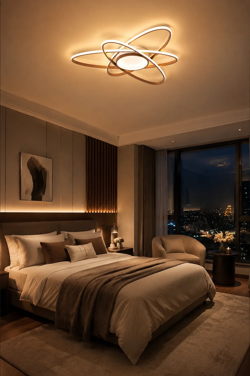 Modern Geometrical Led Ceiling Light - Lumpaz