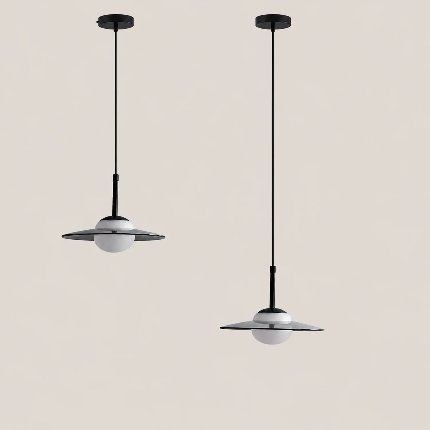Modern Pendant Light Glass Finish Pendant Light - Lumpaz