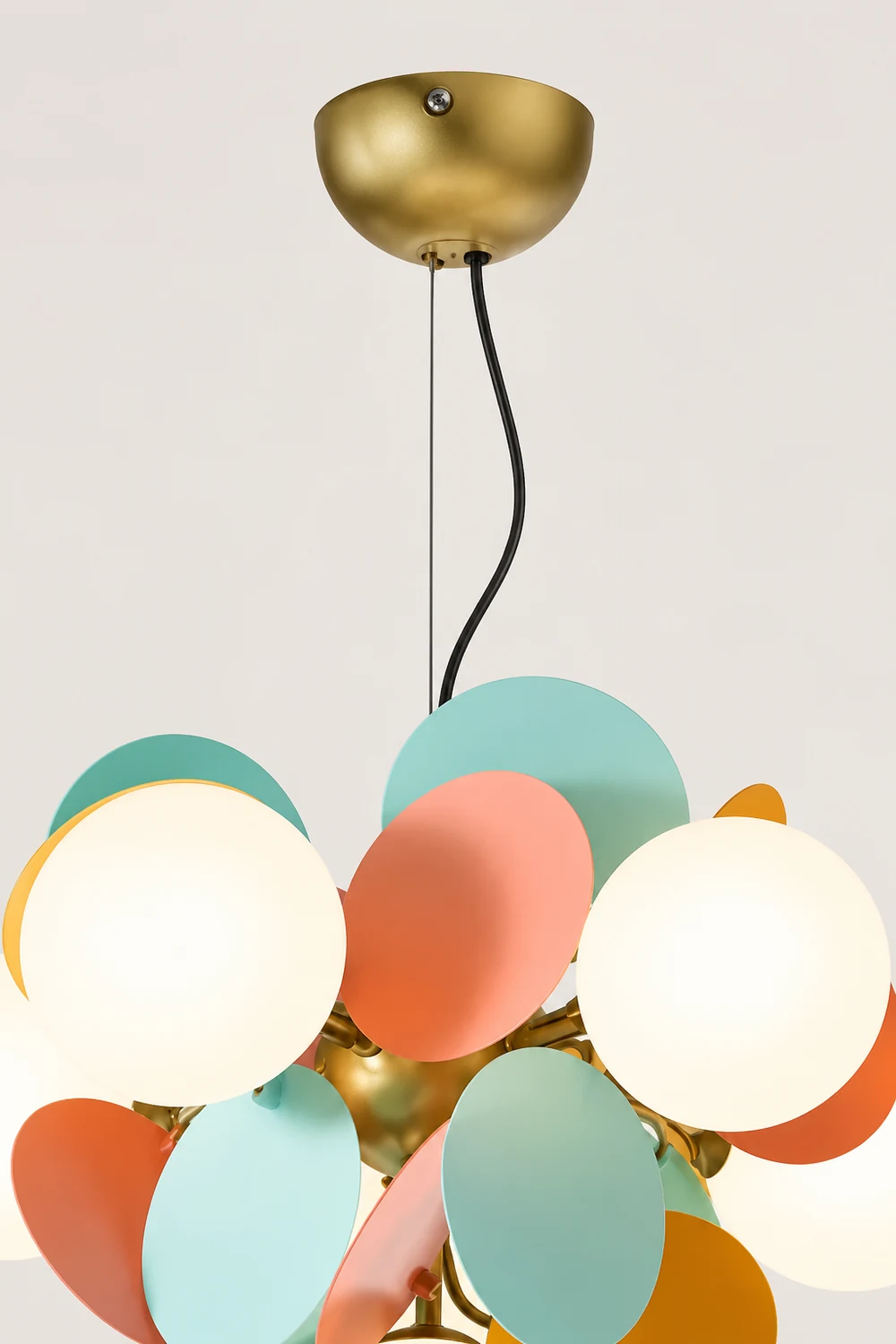 Modern Multicolored Flower-Branch Shaped Ceiling Chandelier Light - Lumpaz