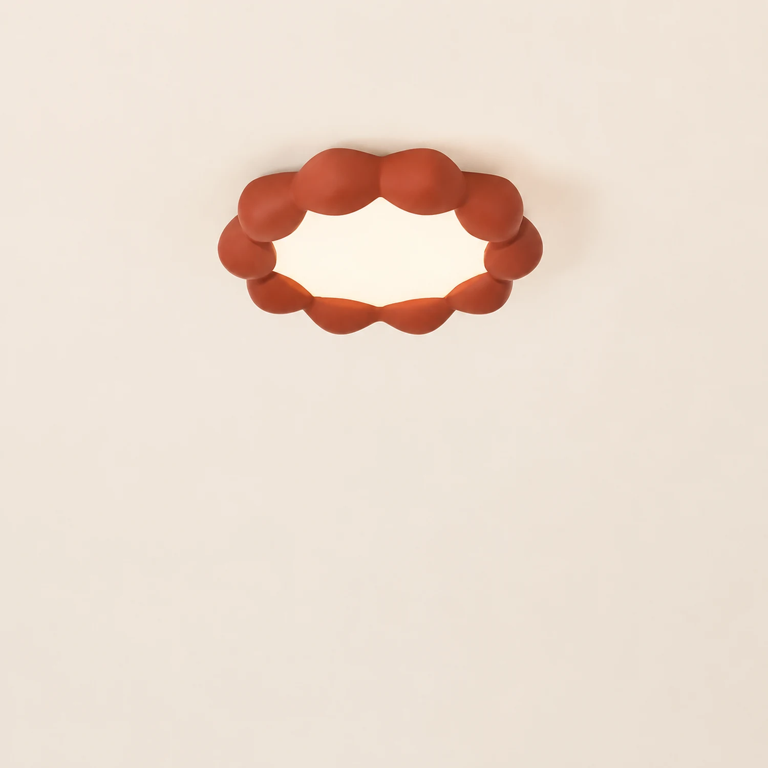 Minimalist Modern Resin Ceiling Light - Lumpaz