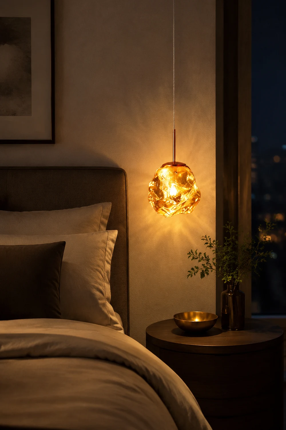 Creative Lava Glass Pendant Lamp - Lumpaz