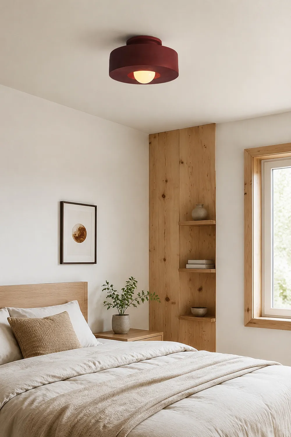 Decorative Modern Flush Mount Round Kitchen Ceiling Light - Lumpaz