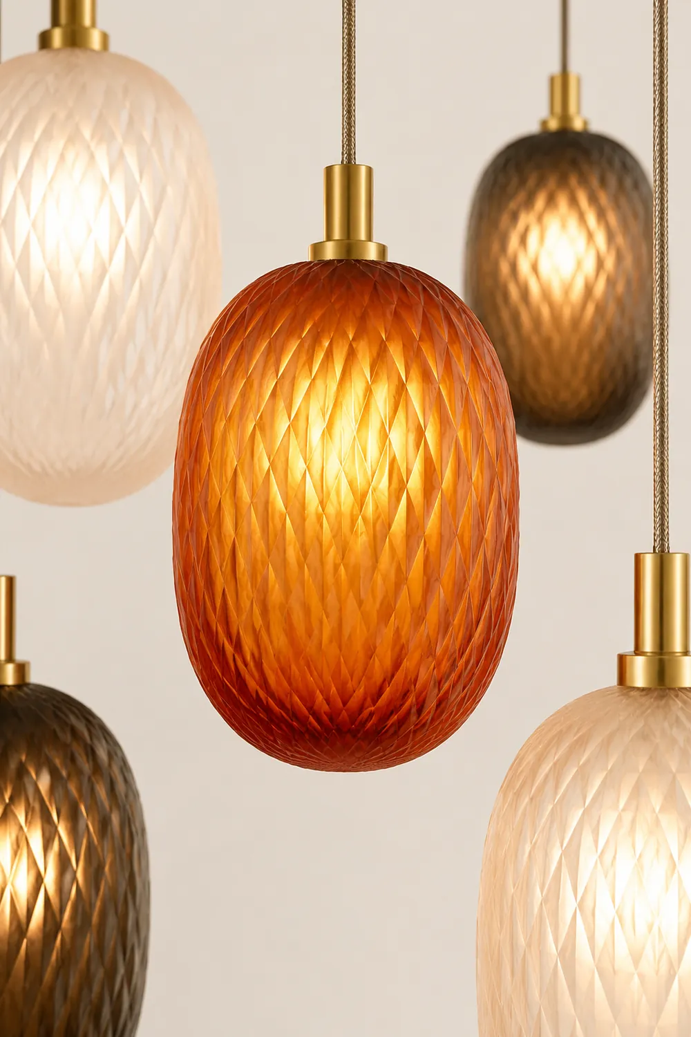 Design Stained Glass Ball Pendant Light - Lumpaz