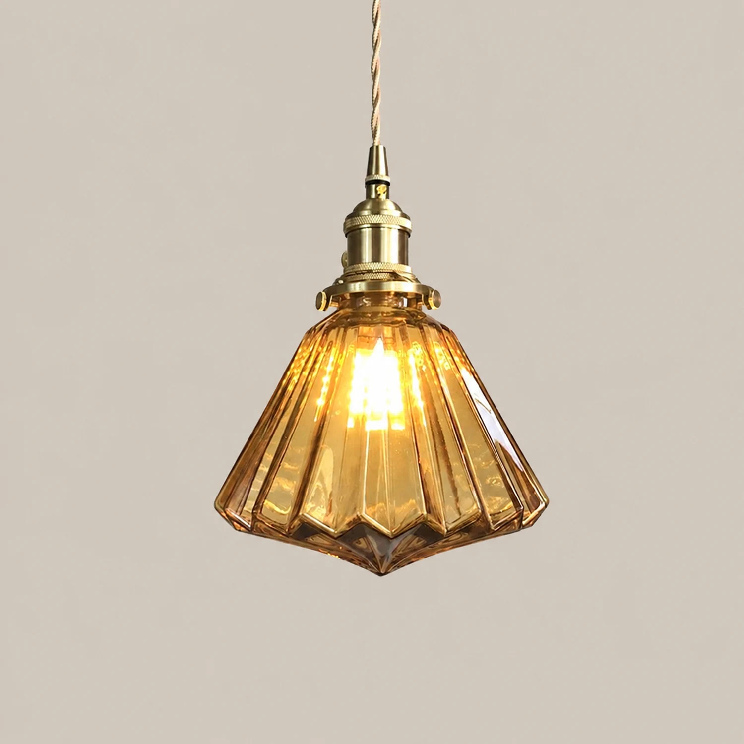 Modern Diamond Glass Pendant Lights - Lumpaz