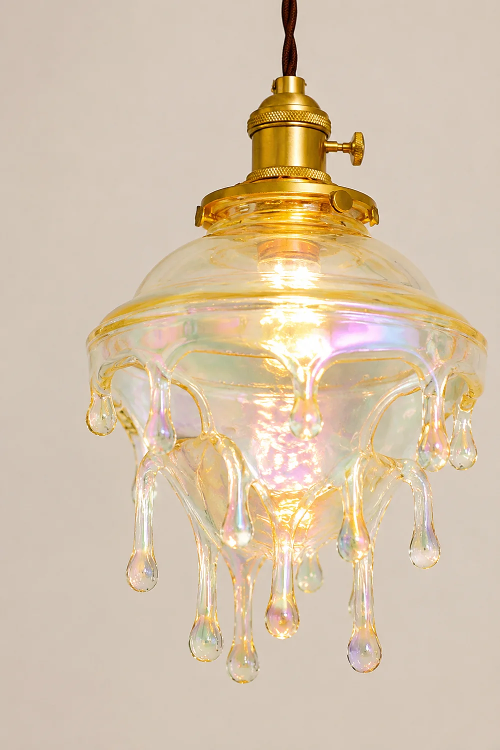 Designer Water Drop Melting Decor Pendant Light - Lumpaz