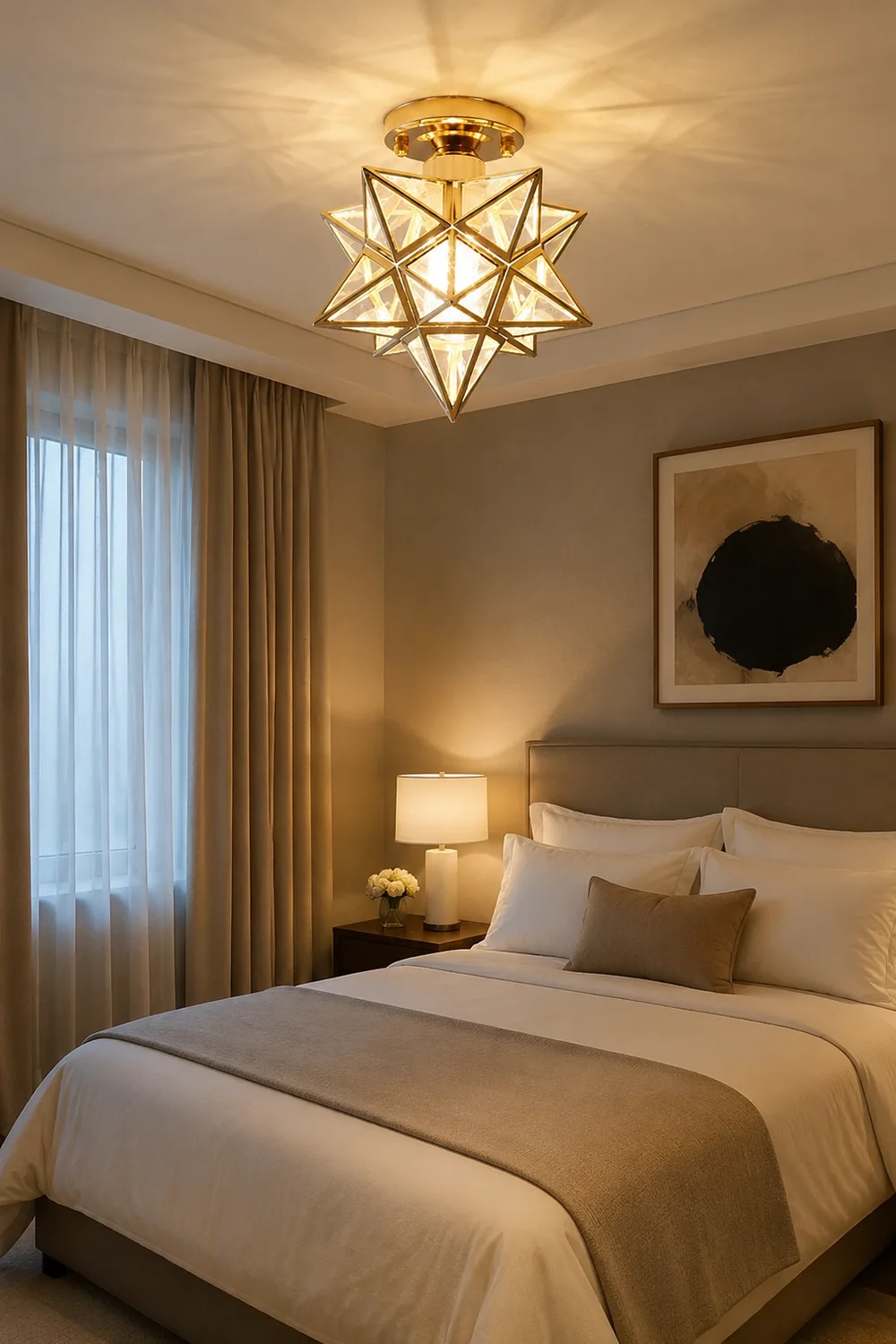Creative Metal Star Ceiling Light - Lumpaz