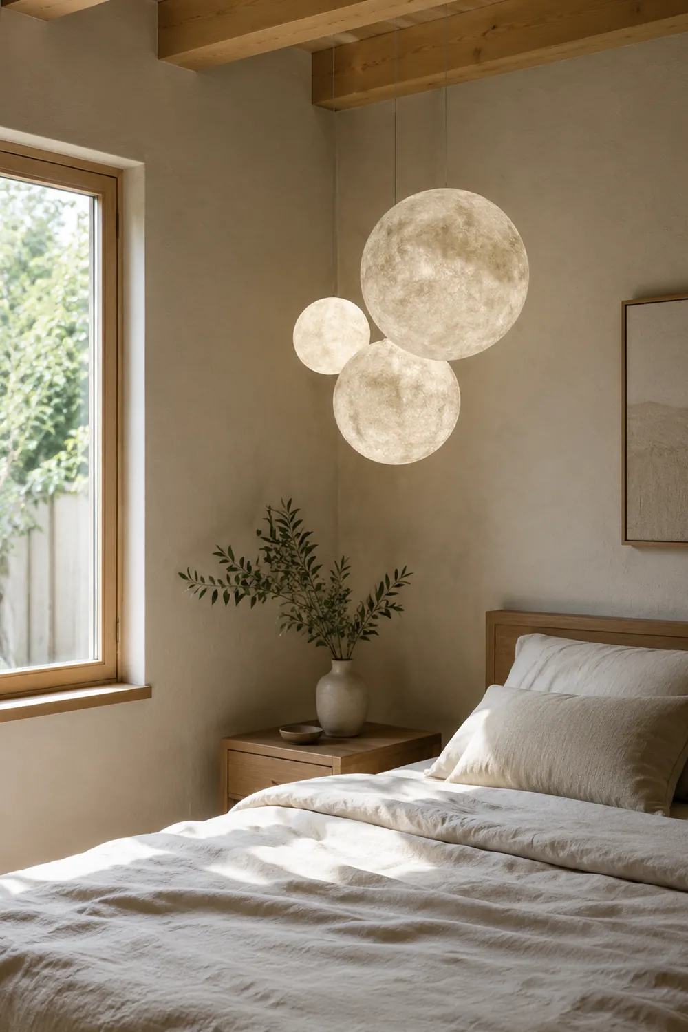 Creative Moon Pendant Light Ball Floor Lamp - Lumpaz