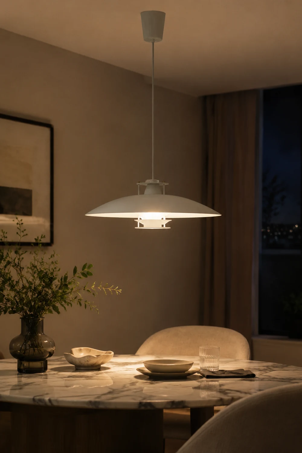 Minimalist Pendant Light For Dining Room - Lumpaz