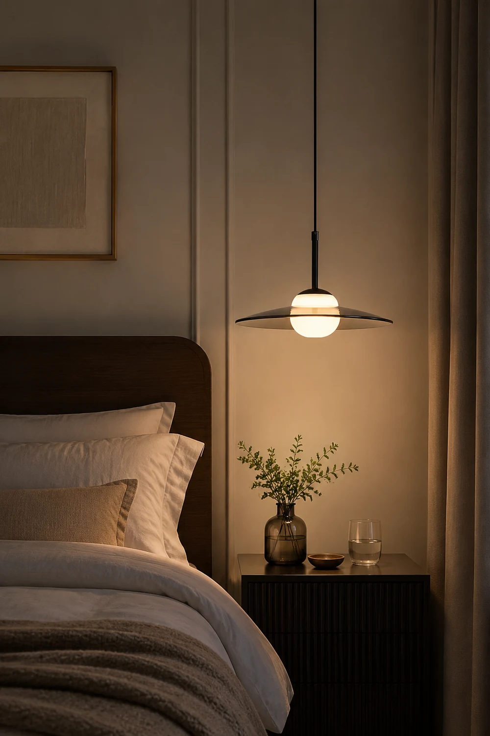Modern Pendant Light Glass Finish Pendant Light - Lumpaz